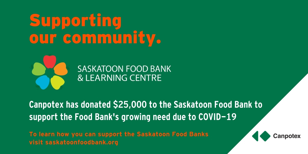 Canpotex Partnership with the Saskatoon Food Bank During COVID-19